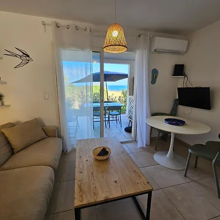 Bravone 74- Piscine En Residence-clim-wifi-pieds Dans L'eau Lägenhet