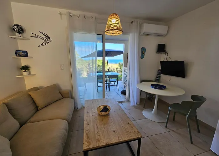 Bravone 74- Piscine En Résidence-clim-wifi-pieds Dans L'eau Appartamento